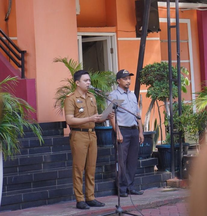 Gambar Upacara Bendera Kecamatan Biringkanaya